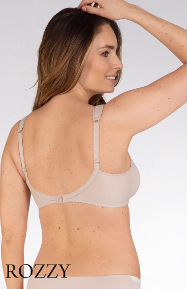 Бюстгальтер без косточек хлопковый Naturana Athleisure 5127 бежевый К