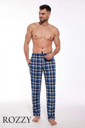 Брюки пижамные мужские Cornette 691-7 синий/бежевый
