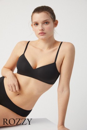 Бюстгальтер пуш-ап без косточек Ysabel Mora 10011 черный