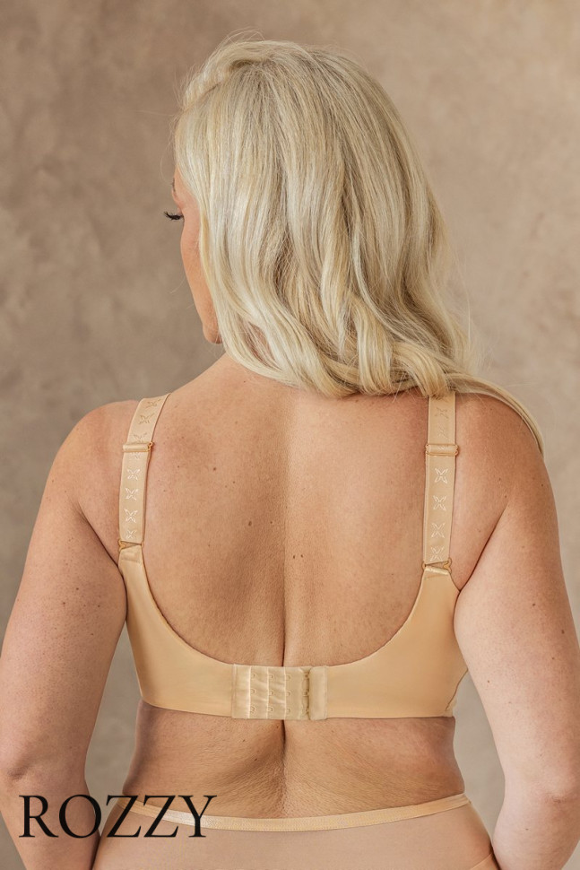Бюстгальтер фулл-кап без косточек Kris Line Nel Beige Softfullcup No Wire бежевый
