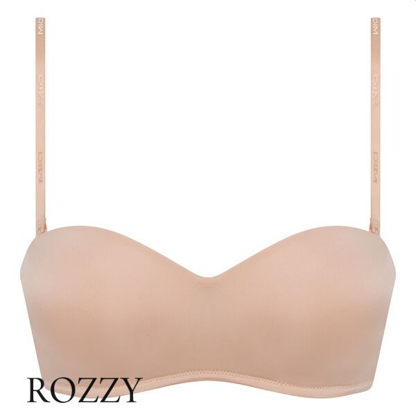 Бюстгальтер балконет без косточек DIM InvisiFree 07HF телесный