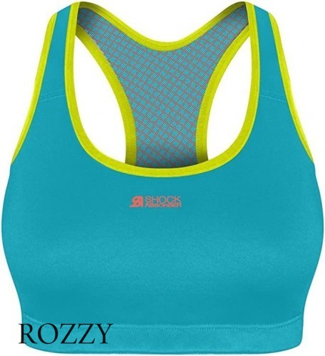 Топ спортивный Shock Absorber S04NO голубая лагуна