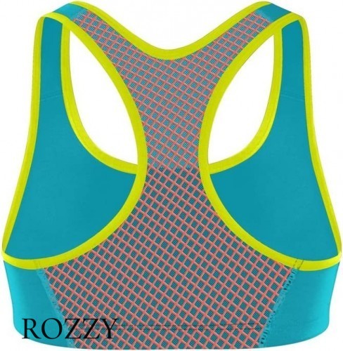 Топ спортивный Shock Absorber S04NO голубая лагуна