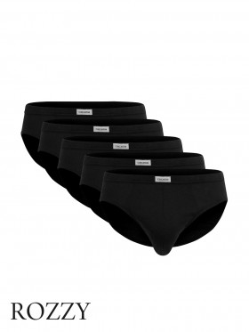 Трусы слипы мужские Ceceba 001818/M-XXL черный (уп.5шт.)