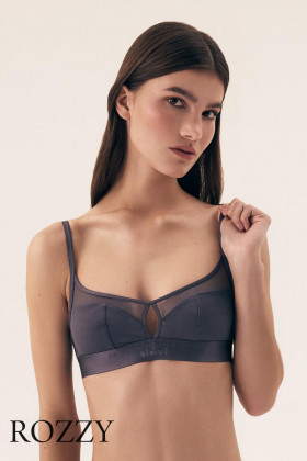 Бюстгальтер без косточек Esotiq Lirage/90X 42498 графитовый