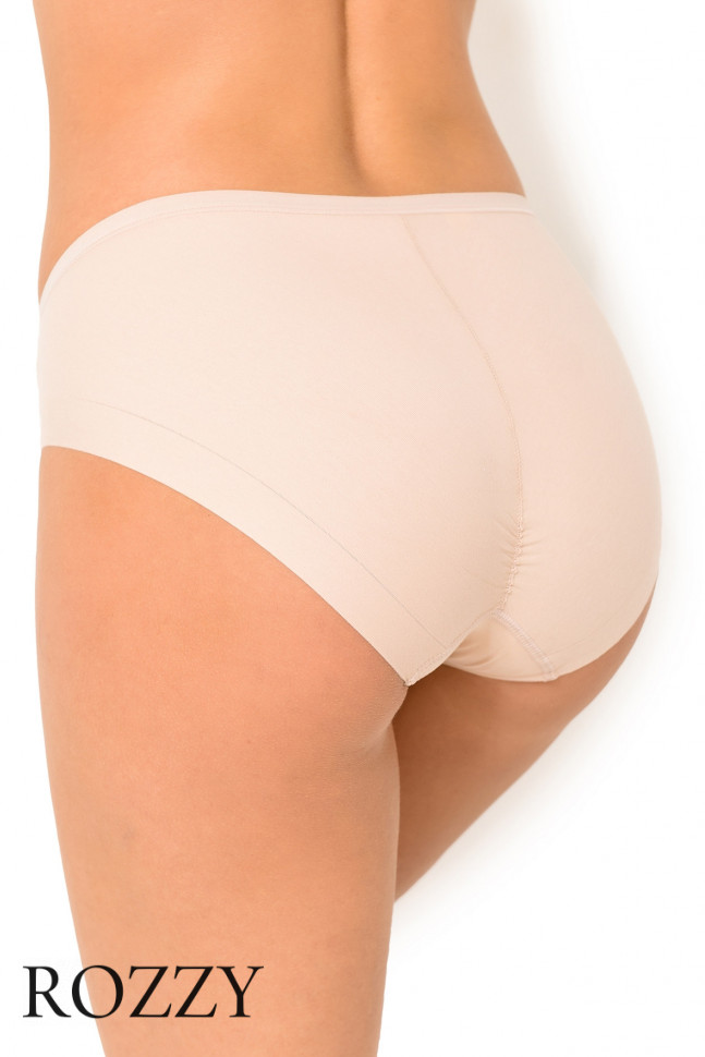 Трусы классика хлопковые Janira Cotton Band 31862 песочный