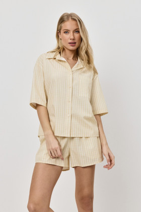 Пижама Aruelle Halo светло-желтый